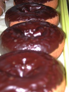 Paul Bunyan Bakery Chocolate glaze donut 1